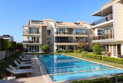 Möblerad Duplexlägenhet I Ett Bostadsområde I Belek Antalya 1