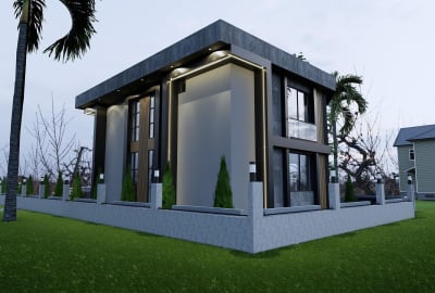 Sea and Mountain Views Detached Villa in Izmir Güzelbahçe 3