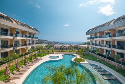 Wohnungen Mit Panoramablick Auf Die Stadt In Kargıcak Alanya 1