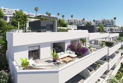 Immobiliers Vue Nature à Proximité Du Terrain De Golf À Estepona 2