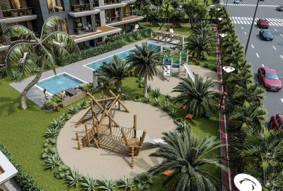 Geräumige Wohnungen Mit Eigenem Bad In Aksu Antalya 1