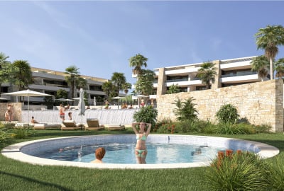 Monforte Del Cid'de Havuzlu ve Yeşil Alanlı Modern Daireler 2