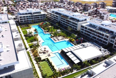 Umeblowany Apartament W Iskele Long Beach Courtyard 2