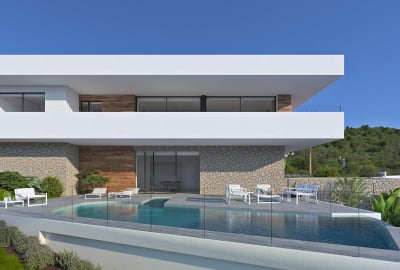 Sea-view Villa with Infinity Pool in Alicante Cumbre Del Sol 1