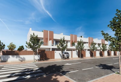 Radhus Med 3 Sovrum Och Privat Pool I San Pedro Del Pinatar 1