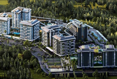 Alanya Avsallar'da Denize Yakın Zengin Olanaklı Daireler 2