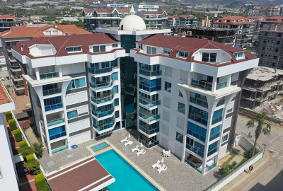 Stylish Seaside Flat in a Complex with Pool in Alanya Kestel 1