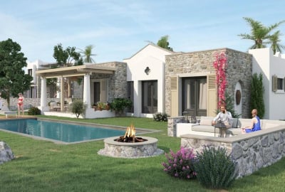 Nature and Sea-view Villas with Private Pools in Bodrum Gümüşlük 2