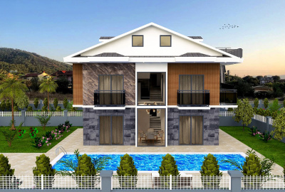 Villas Con Piscina Privada En Una Ubicación Céntrica En Muğla Fethiye 1