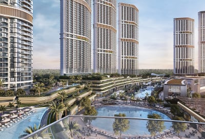 Luxurious Apartments with City View in Dubai Hartland Ll 2