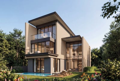 Ekskluzywne Domy Wolnostojące W Kompleksie W Abu Dhabi 1