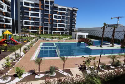 Элегантные квартиры в комплексе в Анталии, Аксу, Алтынташ 1