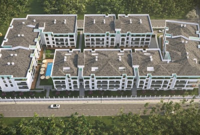 Geräumige Wohnungen In Einer Anlage Mit Pool In Çiftlikköy 2