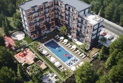 Wohnungen In Einer Anlage In Der Nähe Des Flughafens In Antalya 2
