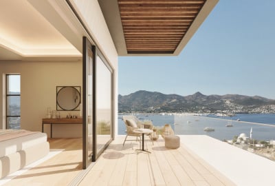 Villa's Met Uitzicht Op De Yalıkavak-jachthaven In Bodrum Muğla 2