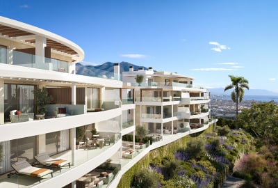 Sea-view Apartments in a Complex with Infinity Pool in Mijas 1