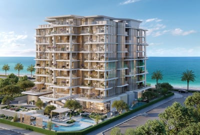 Palm Jumeirah’da Özel Havuzlu Deniz Kenarında Daireler 1