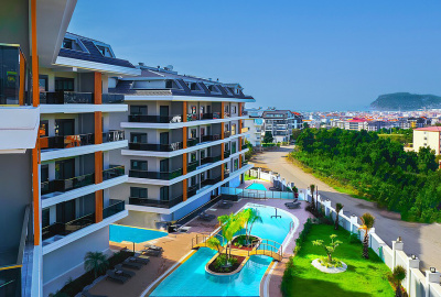 آپارتمان های شیک در مجتمعی با امکانات رفاهی در آلانیا، اوبا 1