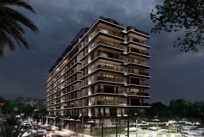 安塔利亚拉拉 (antalya Lara) 距离海边仅 200 米的豪华公寓项目 1