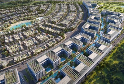 Роскошные квартиры с видом на город в Дубай Инвестмент Парк 3