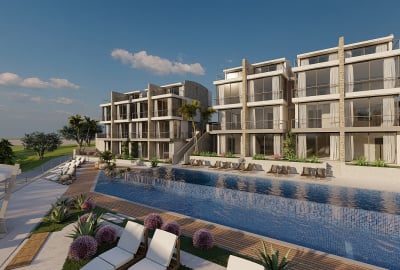 Sea View Apartments in a Complex in Kalkan Turkey 1