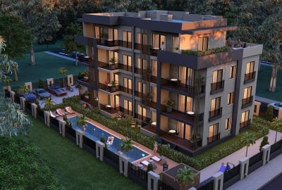 Wohnungen In Einer Anlage Mit Pool In Antalya Altıntaş 1