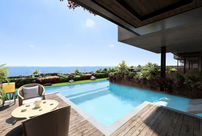 Pisos Con Piscina Privada En El Norte De Chipre Tatlısu 1