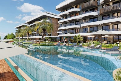 Wohnungen Zum Verkauf, 450 M Vom Meer Entfernt In Alanya, Antalya 1