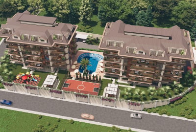 Appartements Dans Une Résidence Situé À 300 M De La Plage À Alanya 1