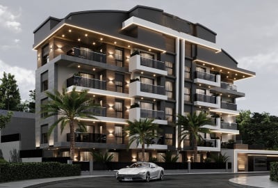 Wohnungen In Einem Boutique-projekt In Antalya Kepez 1