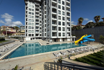 Wohnungen In Einem Komplex Mit Wasserpark In Avsallar Alanya 1