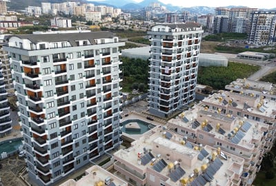 Alanya Mahmutlar’da Denize 600 M İki Bloklu Sitede Daireler 2