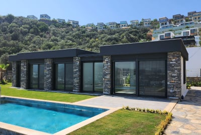 Villas Con Piscina En Complejo Con Seguridad En Bodrum Gundogan 3