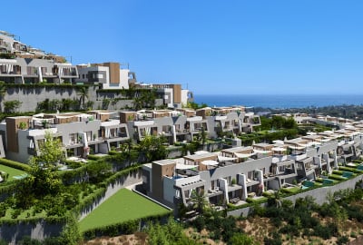 Casas Adosadas Con Piscina Interior Cerca De La Playa En Marbella 1