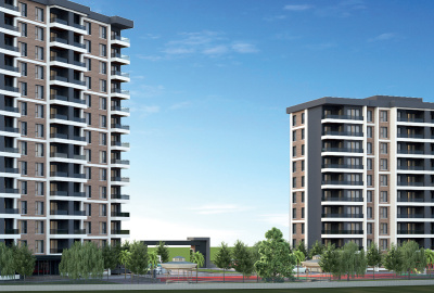 Apartment Within Complex with Security in Mamak Ankara 2