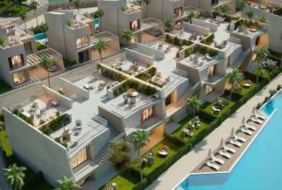 Gazimağusa Tatlısu’da Denize Yakın Özel Havuzlu Villalar 1