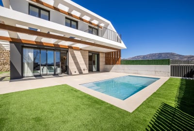 Freistehende Luxuriöse Villen In Der Ruhigen Polop Costa Blanca 1