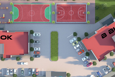 Apartment Within Complex with Security in Mamak Ankara 3