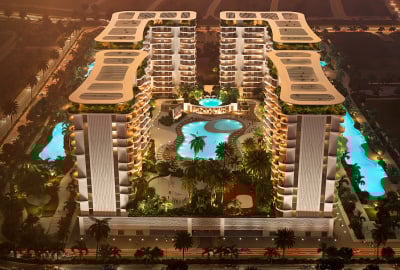 Апартаменты в Дубае в проекте курортного типа с премиум-удобствами 1