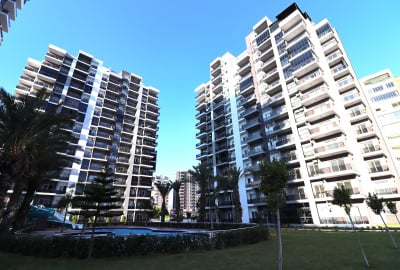 Lägenheter I Komplex Med Vattenpark I Mersin Tece 3