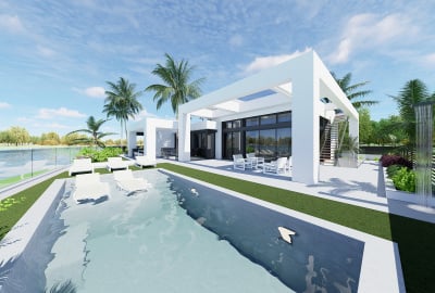 Villa De Lujo Cerca Del Lago En Santa Rosalía Resort Torre-pacheco 1