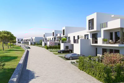 西班牙加的斯 (cádiz ) 高尔夫球场旁的迷人住宅 1