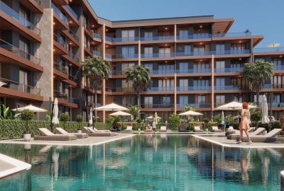 Wohnungen Mit Gemeinschaftseinrichtungen In Altıntaş, Antalya 1