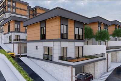 Villas Amplias Dentro De Un Proyecto En Başakşehir Estambul 1