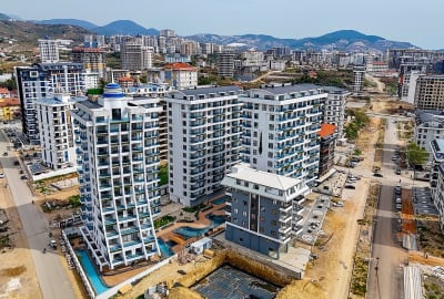 Mahmutlar'da Aktivite İmkânı Sunan Site İçerisinde Daireler 2