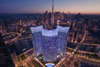 Burj Khalifa View 1-bedroom Apartment in Business Bay Dubai 1