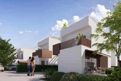 Villas De 3 Chambres Près De L'aéroport À La Marina Alicante 2