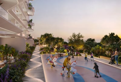 Havsutsiktslägenheter På Dubai Islands Med Bekvämligheter 2
