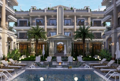 Lägenheter I Komplex Med Pool Nära Stranden I İskele Norra Cypern 1