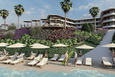 Apartamentos Con Vistas Al Mar En Primera Línea De Playa En Çeşme 3